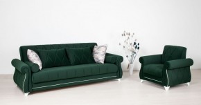 Комплект Роуз ТД 411 диван-кровать + кресло + комплект подушек в Пойковском - poikovskii.mebel-74.com | фото