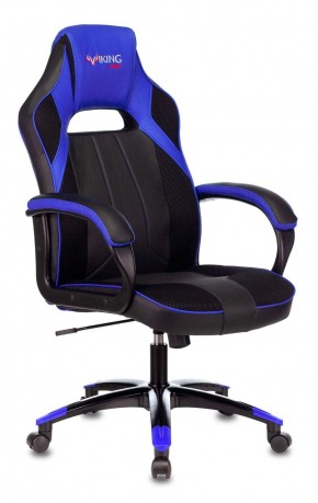 Кресло игровое Бюрократ VIKING 2 AERO BLUE черный/синий в Пойковском - poikovskii.mebel-74.com | фото