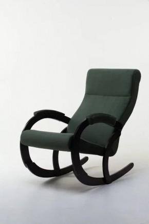Кресло-качалка КОРСИКА 34-Т-AG (зеленый) в Пойковском - poikovskii.mebel-74.com | фото