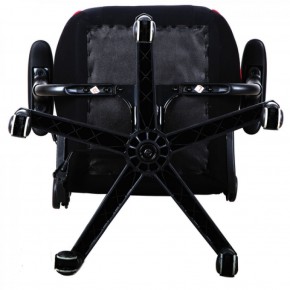 Кресло компьютерное BRABIX GT Racer GM-101 + подушка (ткань) черное/красное (531820) в Пойковском - poikovskii.mebel-74.com | фото