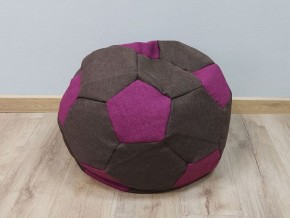 Кресло-мешок Мяч S (Savana Chocolate-Savana Berry) в Пойковском - poikovskii.mebel-74.com | фото
