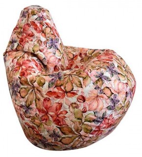 Кресло-мешок Цветы L в Пойковском - poikovskii.mebel-74.com | фото