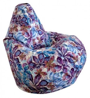 Кресло-мешок Цветы XL в Пойковском - poikovskii.mebel-74.com | фото