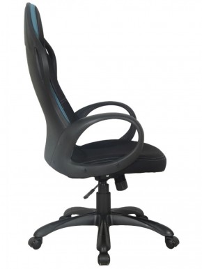 Кресло офисное BRABIX PREMIUM "Force EX-516" (ткань черная/вставки синие) 531572 в Пойковском - poikovskii.mebel-74.com | фото