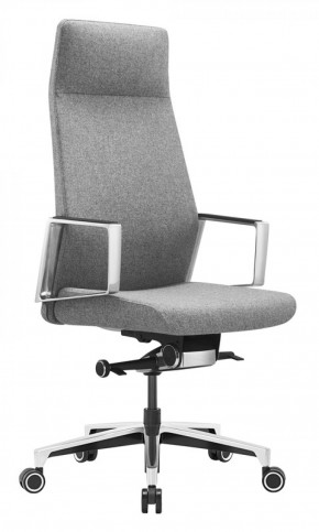 Кресло руководителя Бюрократ _JONS/CASHGREY серый в Пойковском - poikovskii.mebel-74.com | фото