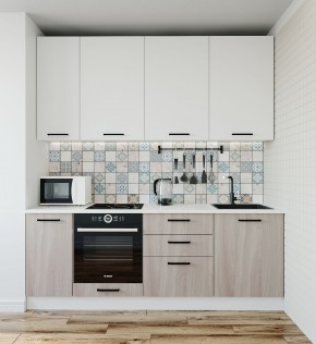 Кухонный гарнитур Демо 2200 (Стол. 38мм) в Пойковском - poikovskii.mebel-74.com | фото