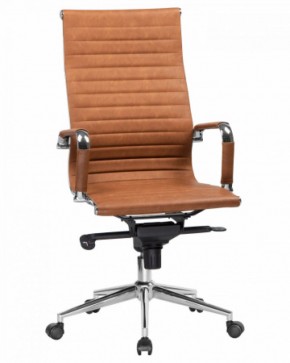 Офисное кресло для руководителей DOBRIN CLARK LMR-101F светло-коричневый №321 в Пойковском - poikovskii.mebel-74.com | фото