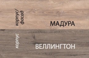 Шкаф 2D1S2NL/D1, DIESEL , цвет дуб мадура/веллингтон в Пойковском - poikovskii.mebel-74.com | фото