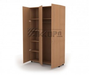 Шкаф комбинированный для одежды ШГ 84.3 (1200*620*1800) в Пойковском - poikovskii.mebel-74.com | фото